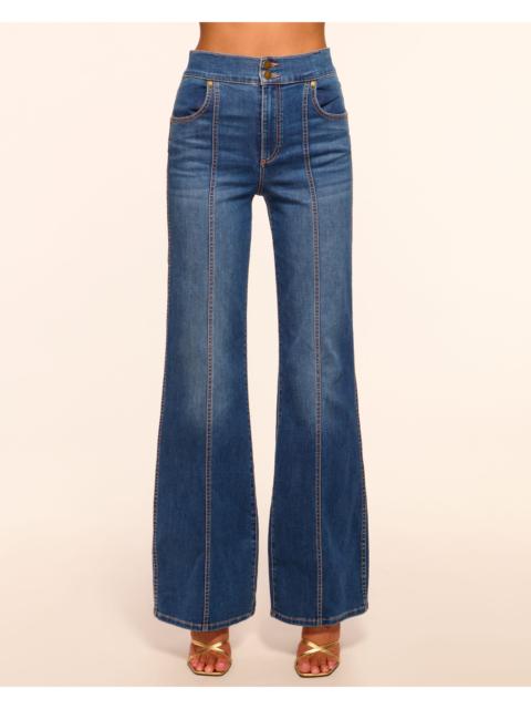 RAMY BROOK Tina High-Rise Wide Leg Jean | MEDIUM WASH