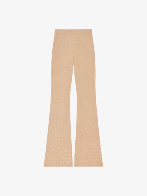 Givenchy FLARE PANTS IN 4G MINI JACQUARD