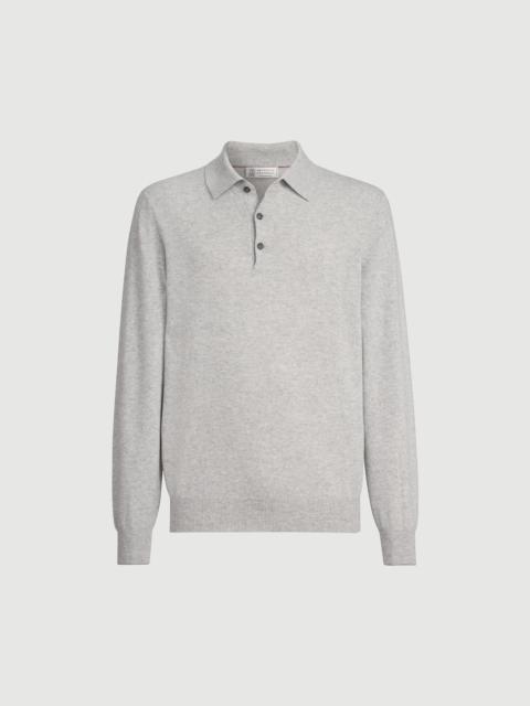 Brunello Cucinelli Cashmere knit polo shirt