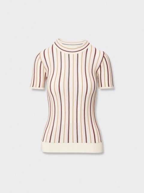 rag & bone Victoria Short-Sleeve Sweater