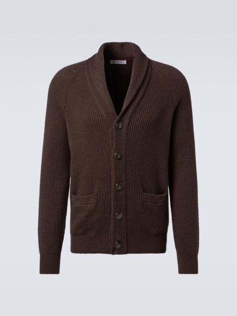 Brunello Cucinelli Cotton ribbed-knit cardigan