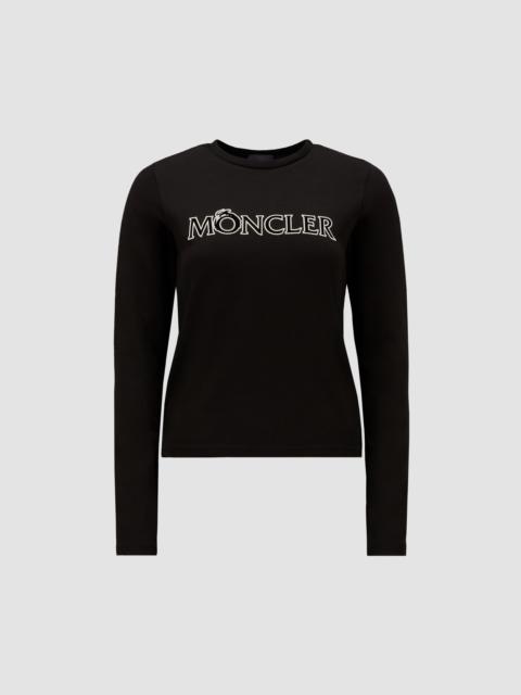Moncler Logo Long Sleeve T-Shirt