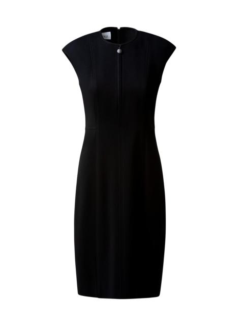 AKRIS Women's Essentials Jersey Cap-Sleeve Sheath - Black