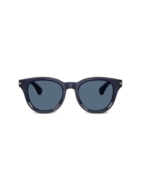 Burberry logo-engraved sunglasses