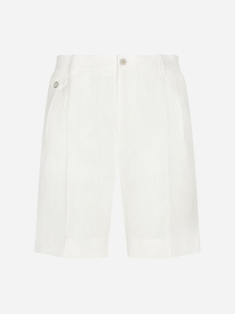 Linen shorts