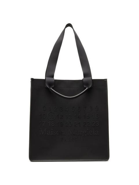 Maison Margiela Black Cabas Vertical Shopping Tote