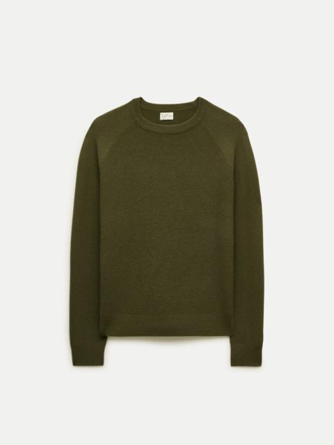 J.CREW Cashmere raglan-sleeve sweater