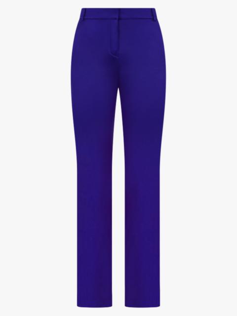 NINA RICCI TAILORED SILKY STRAIGHT LEG PANT | ROYAL BLUE