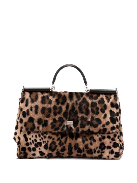 Dolce & Gabbana Dolce & Gabbana Leopard-print Tote Bag