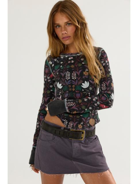 FREE PEOPLE We The Free Toileidays Long Sleeve Thermal