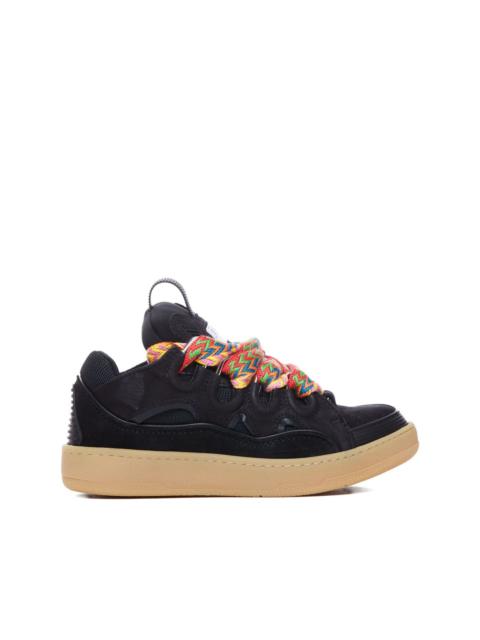 Lanvin suede sneakers