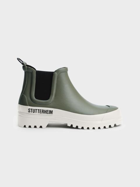 Stutterheim Chelsea Rainwalker Green/White