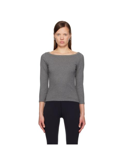 FLORE FLORE Gray Steffi T-shirt