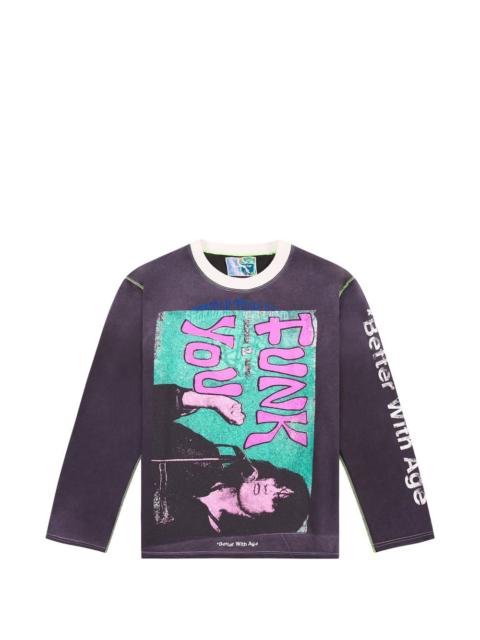 *Better With Age Rivka reversible graphic-print T-shirt