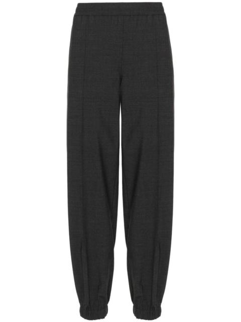 FABIANA FILIPPI exposed-seam tapered-leg trousers