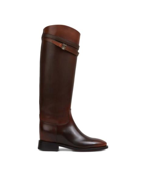 Santoni Hermione strap boots