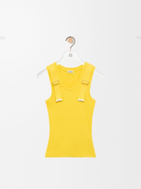 Loewe Tank top in stretch cotton