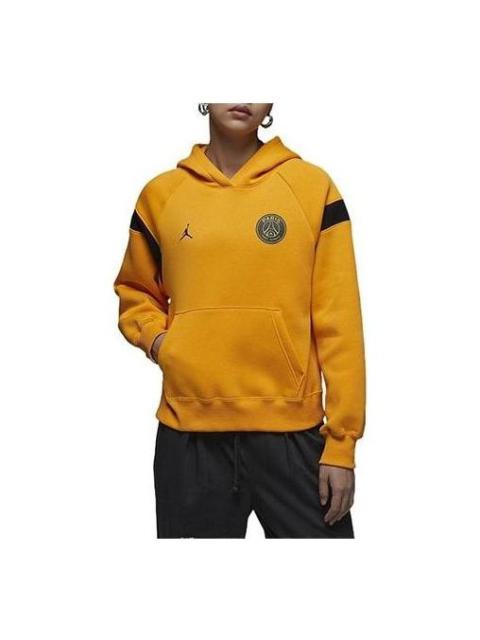 Jordan (WMNS) Air Jordan x Paris Saint-Germain Hoodie (Asia Sizing) 'Yellow Black' DV2836-705