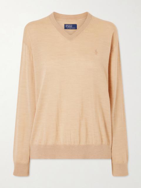 Polo Ralph Lauren Embroidered Wool Sweater