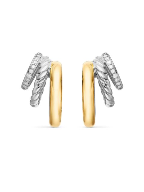 DAVID YURMAN Women's DY Mercer Multi Hoop Earrings In Sterling Silver - Silver