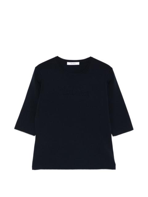 Max Mara embossed top