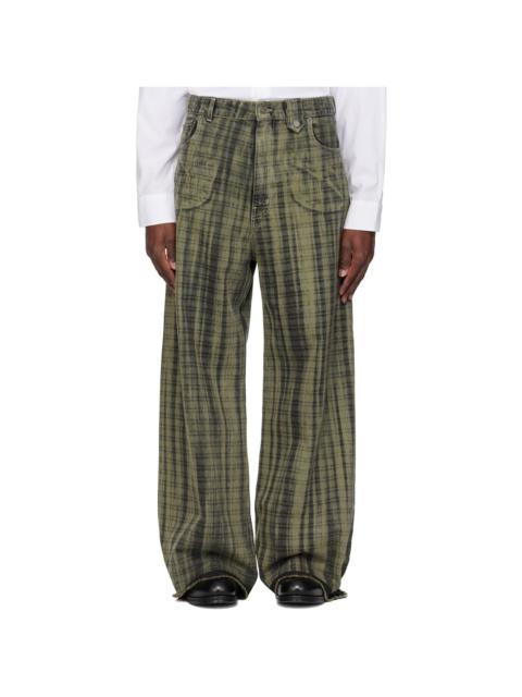 EGONLAB Gray Baggy Jeans