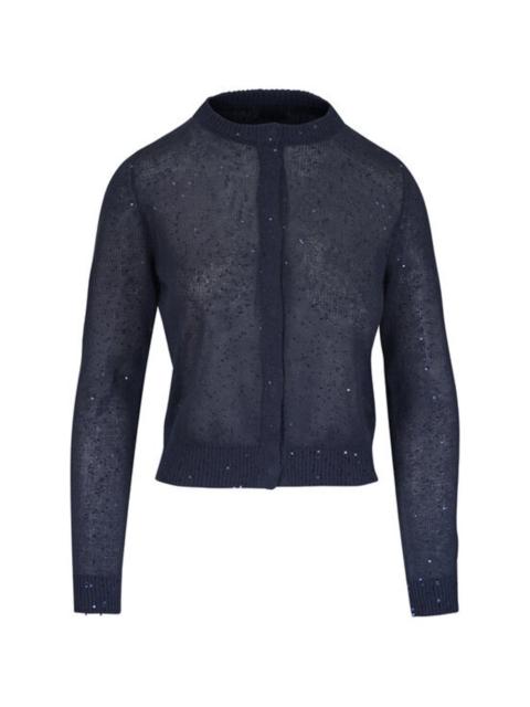Brunello Cucinelli sequin-embellished cardigan