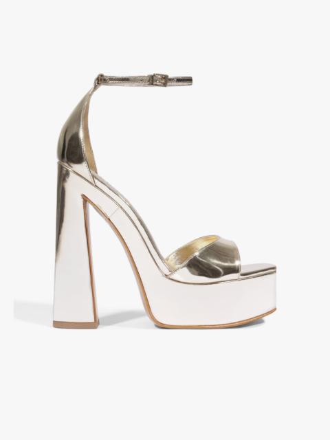 SCHUTZ Tate Platform Metallic Sandal