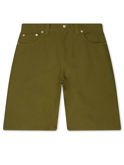Metalwood Studio CANVAS SHORT - SULFUR