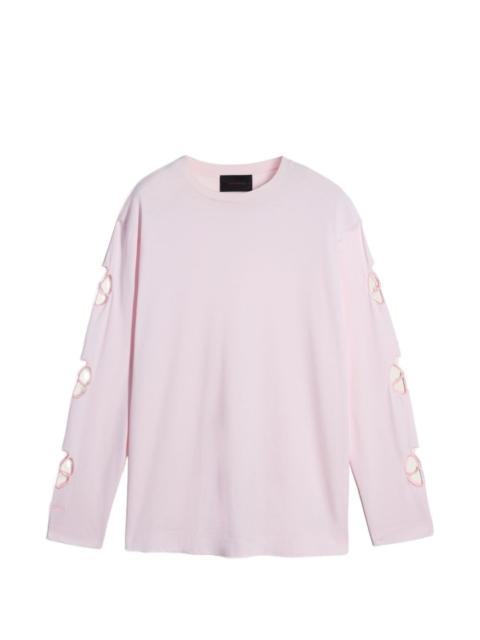 Simone Rocha Daisy cutout long-sleeve T-shirt