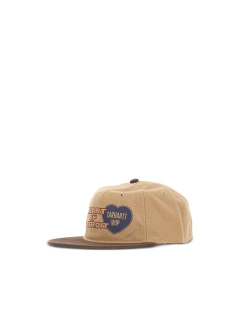Carhartt panelled logo-detail baseball cap