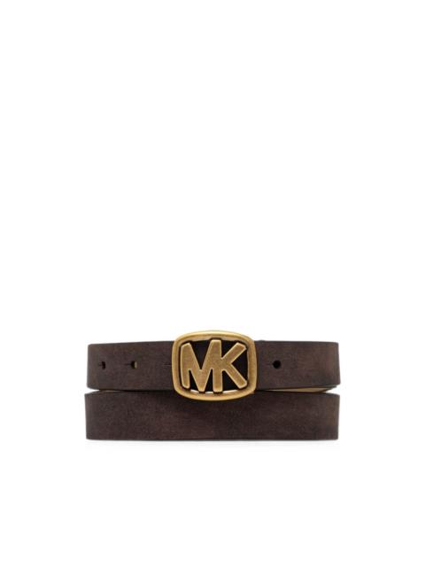 MICHAEL KORS MK plaque belt