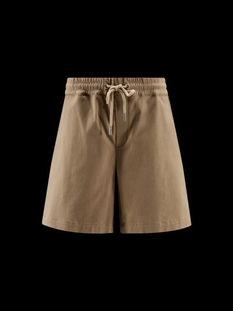 Moncler Gabardine Shorts