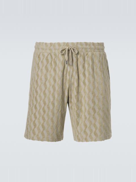 FRESCOBOL CARIOCA Augusto jacquard terry Bermuda shorts