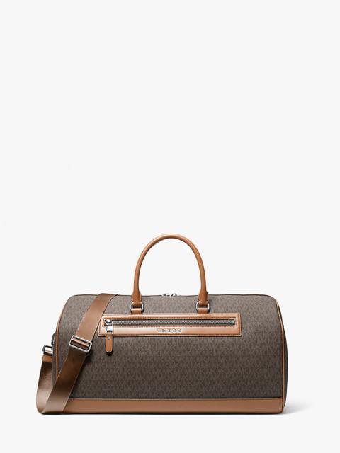 MICHAEL KORS Jet Set Signature Logo Weekender Bag