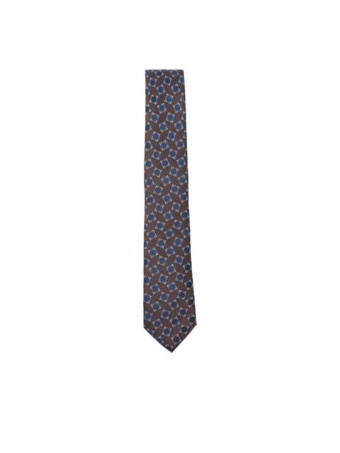 GIORGIO ARMANI geometric-pattern tie