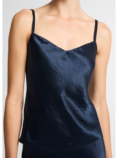Vince Satin V-Neck Camisole