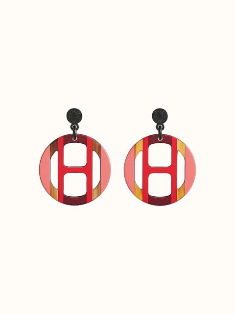 Hermès H Equipe earrings