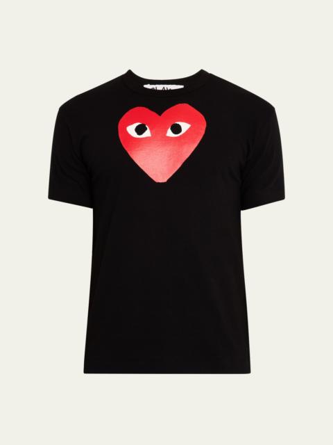 Comme Des Garçons Men's Big Heart Short-Sleeve T-Shirt