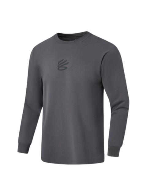Li-Ning Li-Ning x Curry China Tour L/S T-Shirt 'Grey' AHSWK13-2