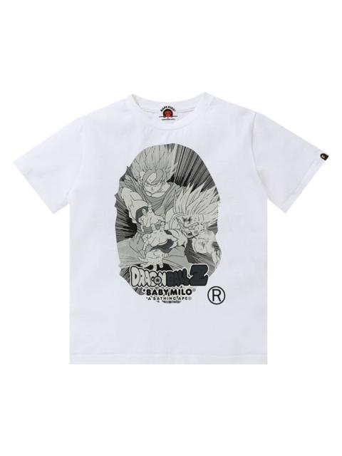 A BATHING APE® BAPE x Dragon Ball Z Big Ape Head Tee 'White'