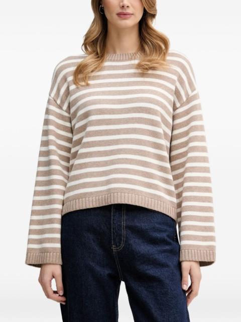 Barbour Rosie striped crew neck sweater