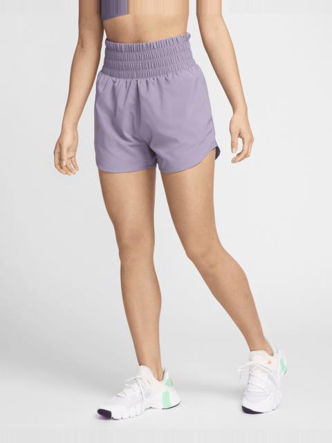 Nike One Women's Dri-FIT Ultra High-Waisted 3" Brief-Lined Shorts