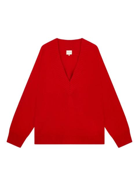 Loulou de Saison V-neck ribbed sweater
