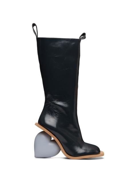 YUME YUME Gray Love Tall Boots
