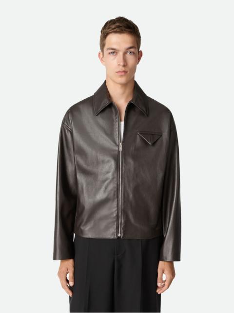 Shny Leather Blouson