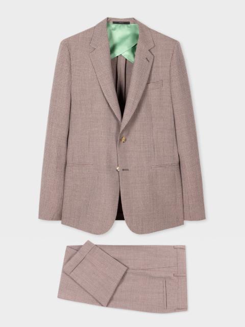 Paul Smith Gingham Duo-Check Wool Slim-Fit Suit