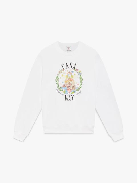 CASABLANCA Casa Way Crew Neck Sweatshirt