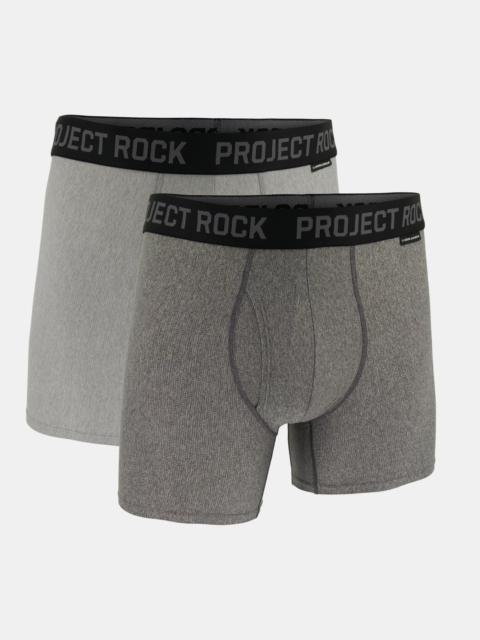 Under Armour Men's Project Rock Performance Tech™ Mesh 5" 2-Pack Boxerjock®