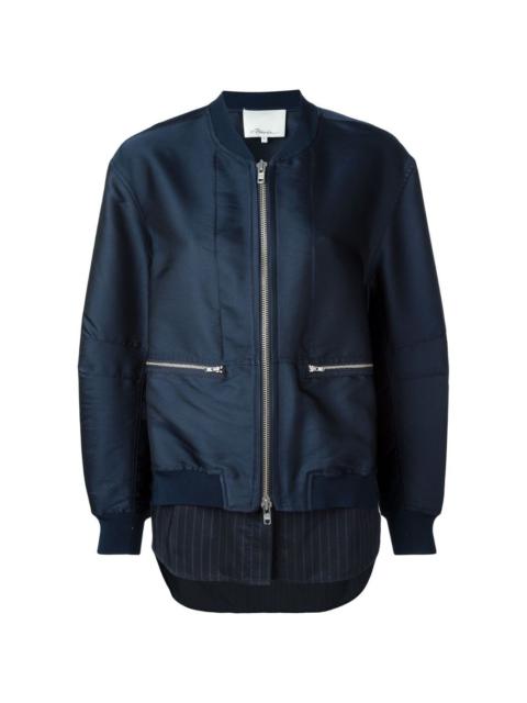 3.1 Phillip Lim layered bomber jacket